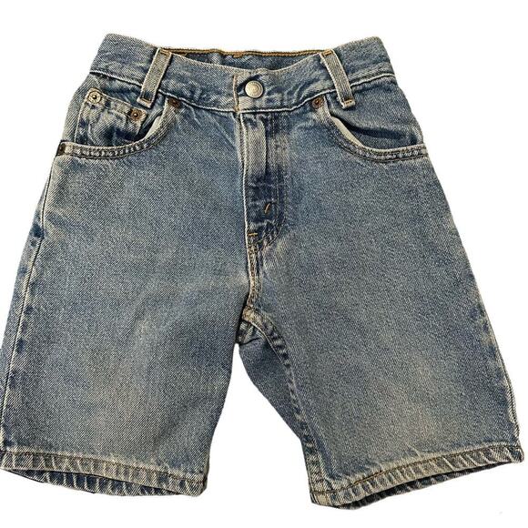 Levi’s Vintage Jean Shorts Kids Slim 7X - Picture 1 of 7